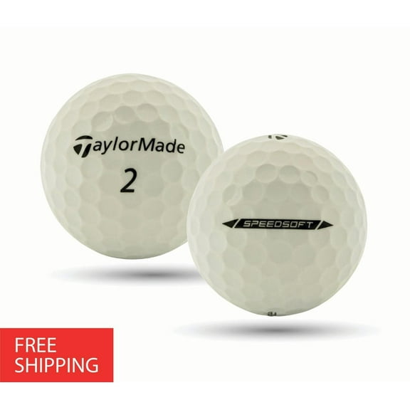 Pre-Owned 36 TaylorMade SpeedSoft 4A Used Recycled Golf Balls, by Mulligan Golf Balls