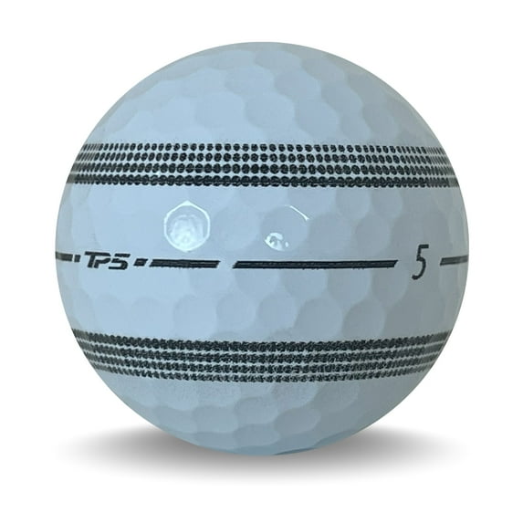 36 Taylormade TP5/x Stripe 4A Recycled Golf Balls, by Mulligan USA