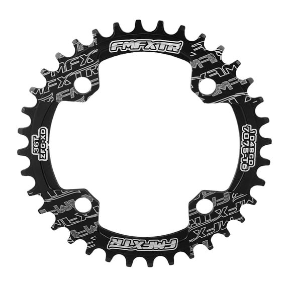 36 Teeth 104mm 4 Holes Bicycle Bike Round Narrow Wide Chainring ...