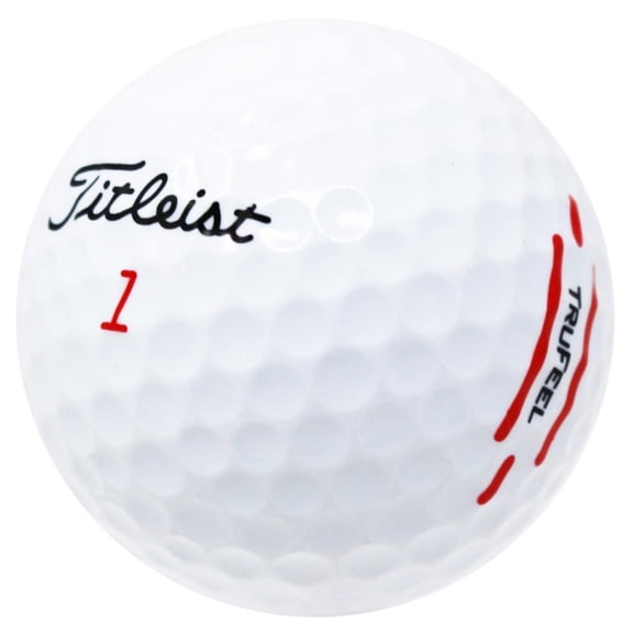36 Titleist TruFeel Golf Balls in Near Mint Condition, AAAA Quality, Recycled Used Golf Balls, Best Value Golf Balls, White