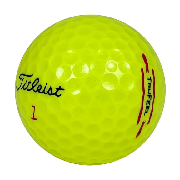 36 TruFeel Yellow 4A Recycled Golf Balls, by Mulligan USA