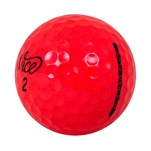 36 Vice Pro Mix Red 4A Recycled Golf Balls, by Mulligan USA