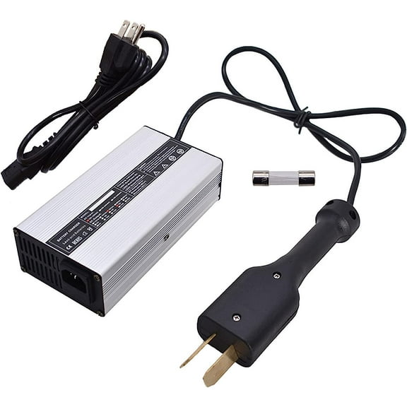 36 Volt 5 Amp Golf Cart Battery Charger with Crows Foot Plug Replacement for Yamaha DS EZGO TXT Club Car Golf Cart