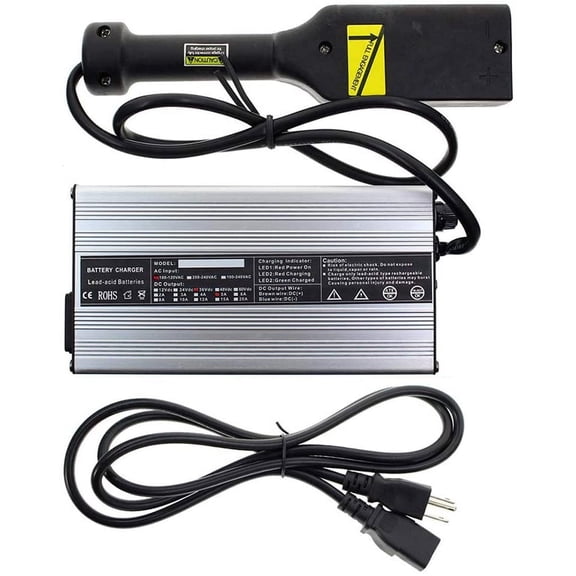 36 Volt 5 Amp Powerwise Golf Cart Battery Charger for EZ-GO EZGO Fully Medalist, by LIYYOO
