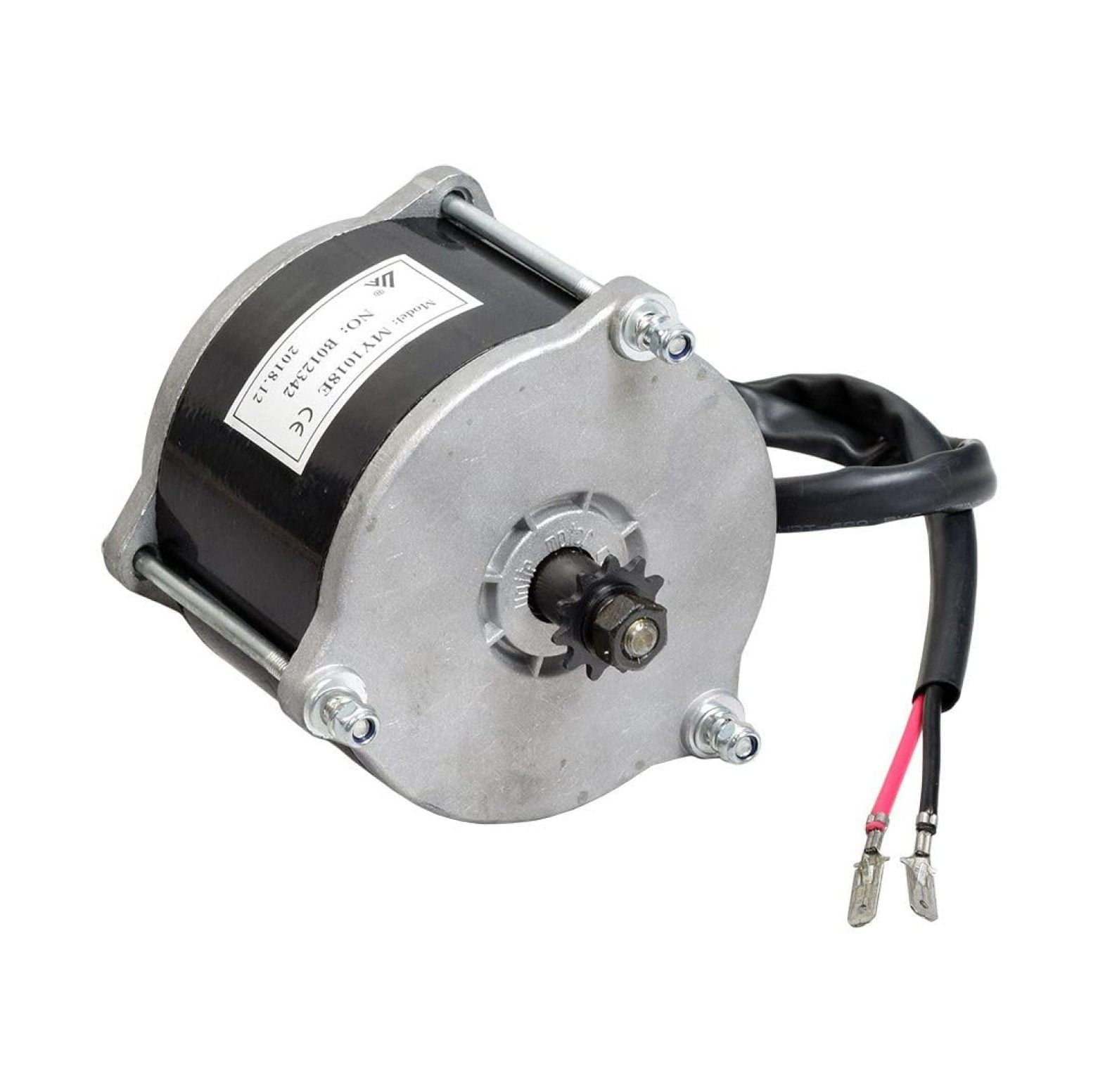 36 Volt 500 Watt Electric Motor with #25 Chain Sprocket Compatible with ...
