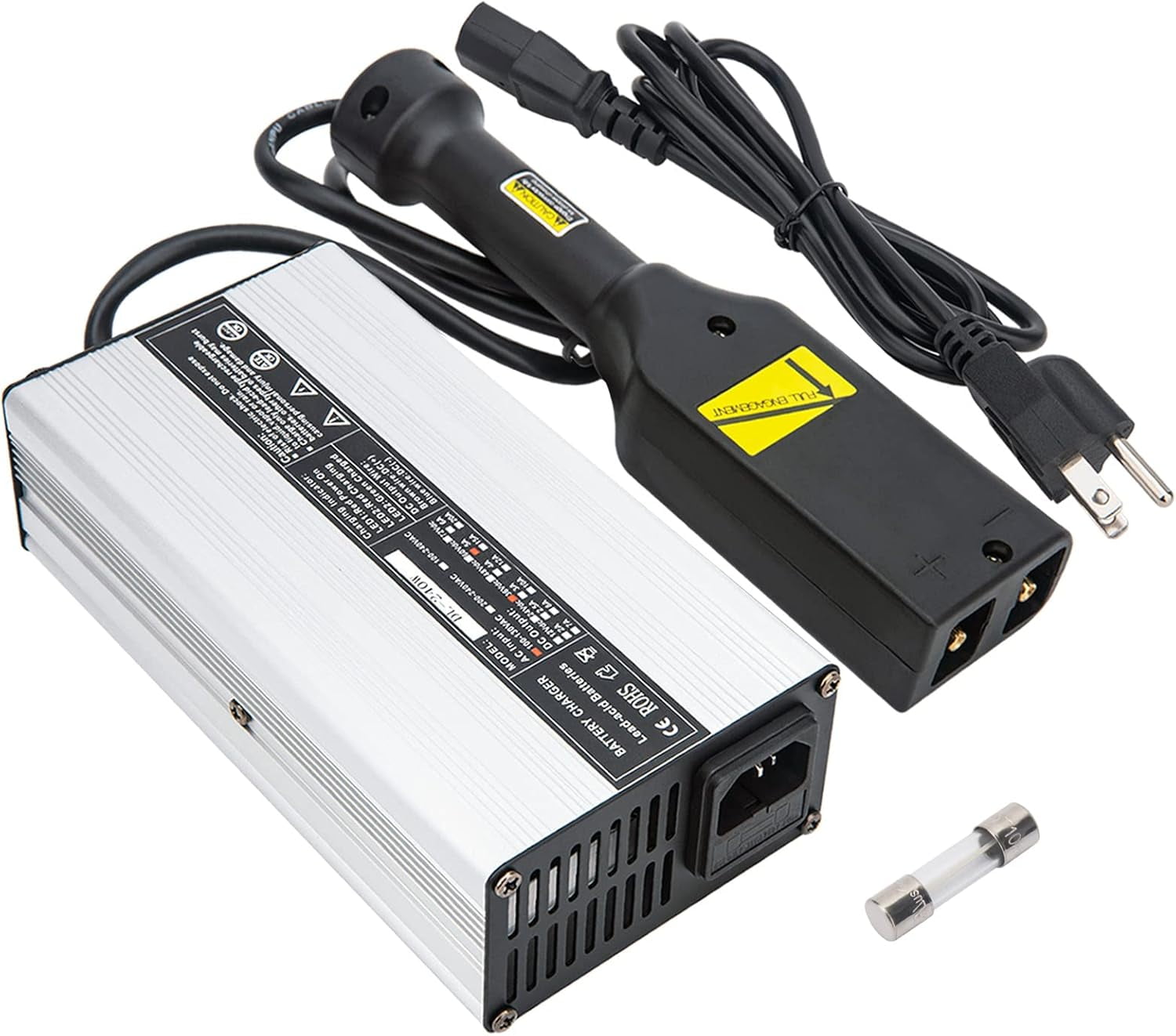 36 Volt Golf Cart Charger Compatible with EZ-GO TXT Medalist Golf Cart, 36V Battery Charger