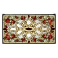 thumbnail image 1 of Meyda Home Indoor Decorative Lighting Accessories 36""W X 20""H Bed Of Roses Stained Glass Window, 1 of 2