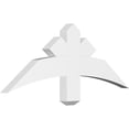 thumbnail image 1 of 36"W x 13 1/2"H x 2"D x 4"F, 9/12 Pitch, Alberta Architectural Grade PVC Gable Bracket, 1 of 8