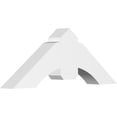 thumbnail image 1 of 36"W x 13 1/2"H x 4"D x 6"F, 9/12 Pitch, Archdale Architectural Grade PVC Gable Bracket, 1 of 8