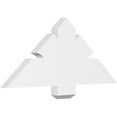thumbnail image 1 of 36"W x 15"H x 2"D x 6"F, 10/12 Pitch, Redmond Architectural Grade PVC Gable Bracket, 1 of 8