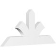 thumbnail image 1 of 36"W x 16 1/2"H x 2"D x 4"F, 11/12 Pitch, Richland Architectural Grade PVC Gable Bracket, 1 of 8
