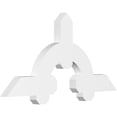 thumbnail image 1 of 36"W x 18"H x 2"D x 4"F, 12/12 Pitch, Ericson Architectural Grade PVC Gable Bracket, 1 of 8