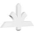 thumbnail image 1 of 36"W x 18"H x 2"D x 4"F, 12/12 Pitch, Redmond Architectural Grade PVC Gable Bracket, 1 of 8