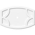 thumbnail image 1 of 36"W x 24"H x 2"ID x 19 1/2"C x 1"P Kailey Architectural Grade PVC Contemporary Ceiling Medallion, 1 of 11