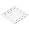 thumbnail image 1 of 36"W x 24"H x 5"ID x 12 3/4"C x 1"P Diamond Architectural Grade PVC Contemporary Ceiling Medallion, 1 of 11