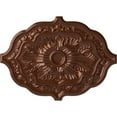 thumbnail image 1 of 36"W x 26"H x 1 1/2"P Pesaro Ceiling Medallion Copper Penny Finished, 1 of 4