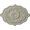 thumbnail image 1 of 36"W x 26"H x 1 1/2"P Pesaro Ceiling Medallion, Hand-Painted Pot of Cream Crackle, 1 of 4