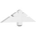 thumbnail image 1 of 36"W x 9"H x 2"D x 4"F, 6/12 Pitch, Kennewick Architectural Grade PVC Gable Bracket, 1 of 8