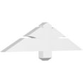 thumbnail image 1 of 36"W x 9"H x 2"D x 4"F, 6/12 Pitch, Redmond Architectural Grade PVC Gable Bracket, 1 of 8