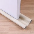 thumbnail image 1 of 36" Waterproof Door Draft Sper Double Side Noise Dust Blocker Under Draft Guard, Weather Stripping Door Seal Wind-Proof, Adjust Size 30\\u201C-36\\u201D, White-Cotton, 1 of 5