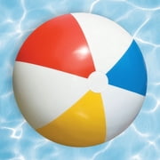 Swim Central Inflatable 6 Panel Beach Ball - 36 - Multi-Color