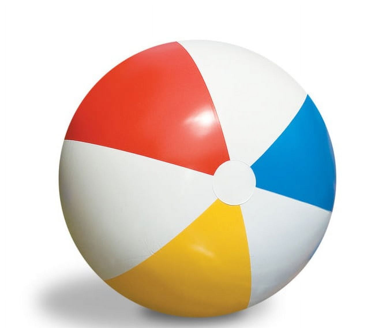 Pool Central Inflatable 6-Panel Swimming Pool Beach Ball