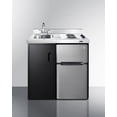 thumbnail image 1 of 36" Wide All-In-One Kitchenette, Glass Burners, 1 of 4