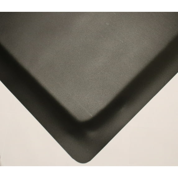 36" Wide, Rhino Mats, Industrial Smooth Anti-Fatigue Mat, Rhino No-Slip Mat, Black, 1/2" Thick, Choose Length