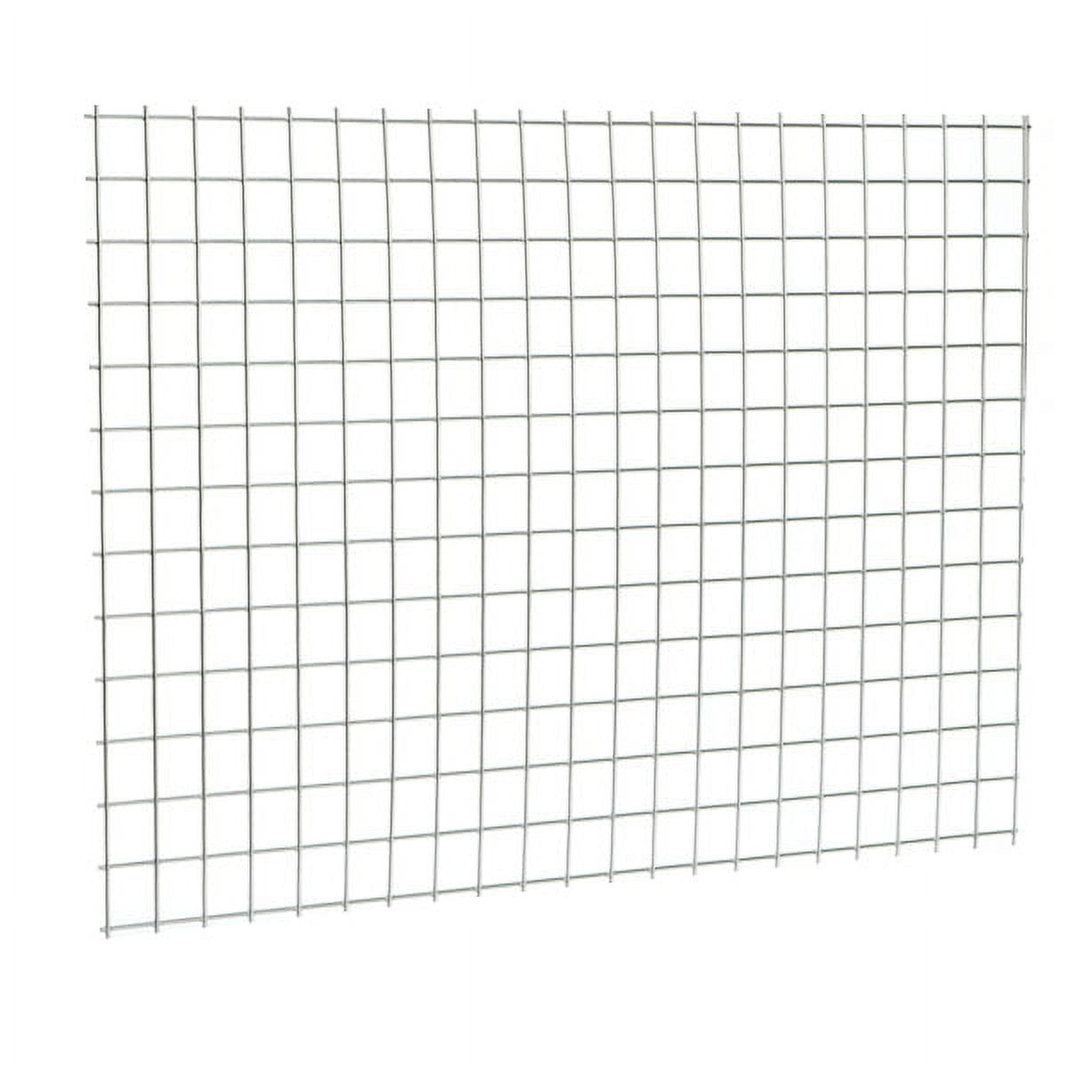 36" Wide x 18" Long Chrome EZ Wall Organizer Grid