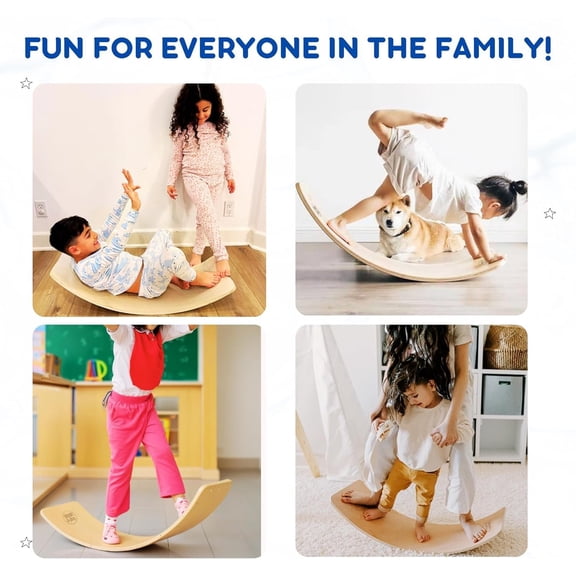 36" Wooden Balance Board