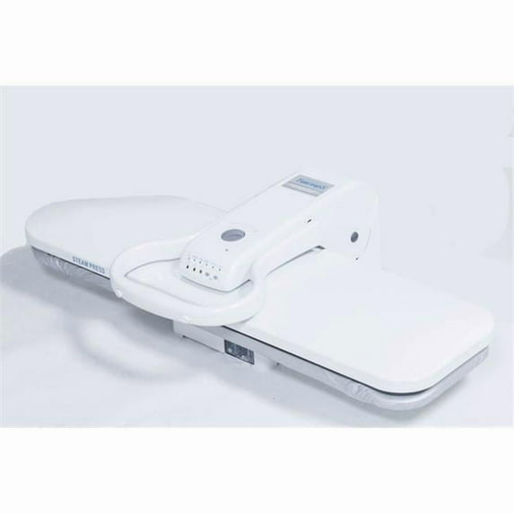 36 X 11 in. Electronic Home Steam Press, White
