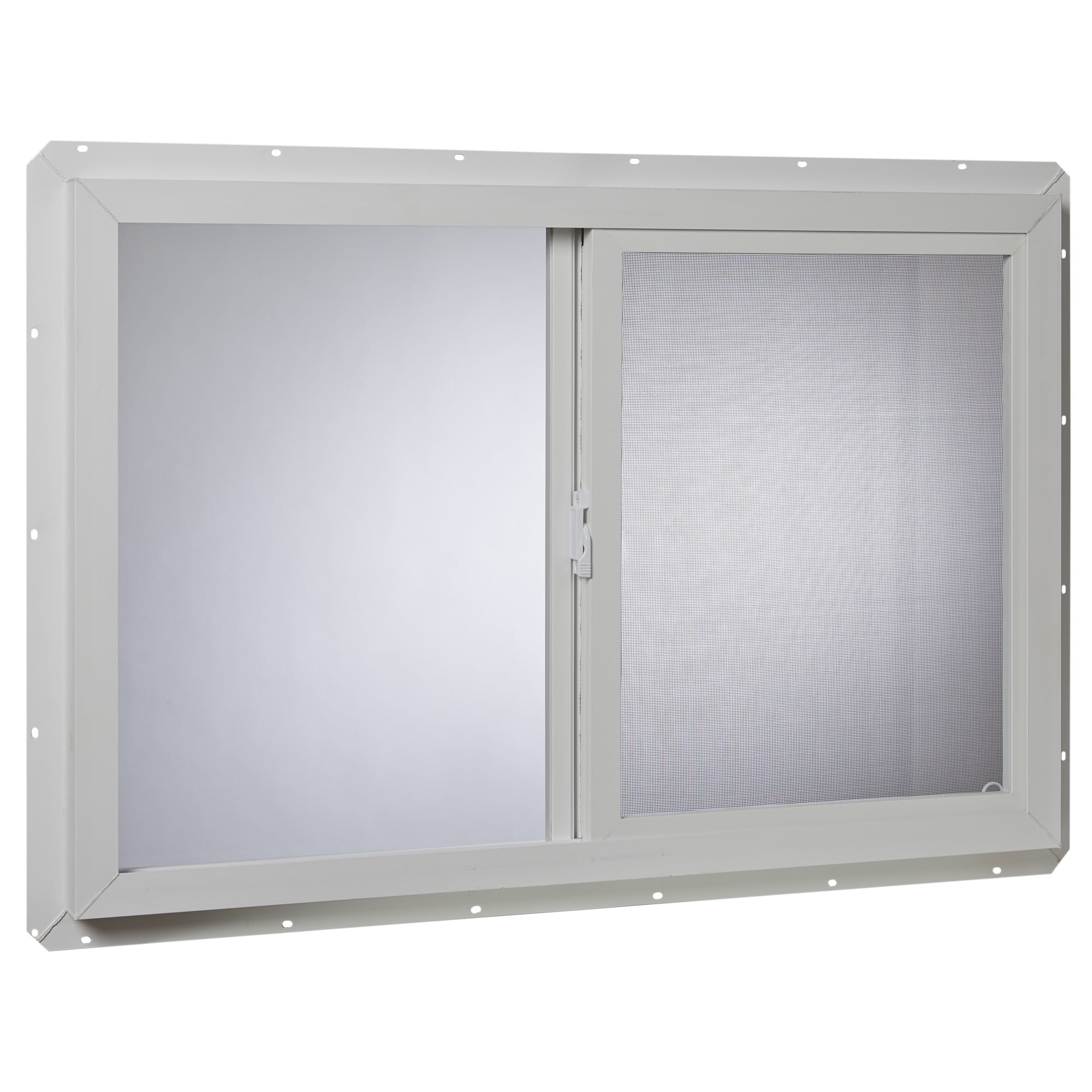 36 X 24 VINYL UTILITY SLIDER WINDOW - SINGLE GLAZED
