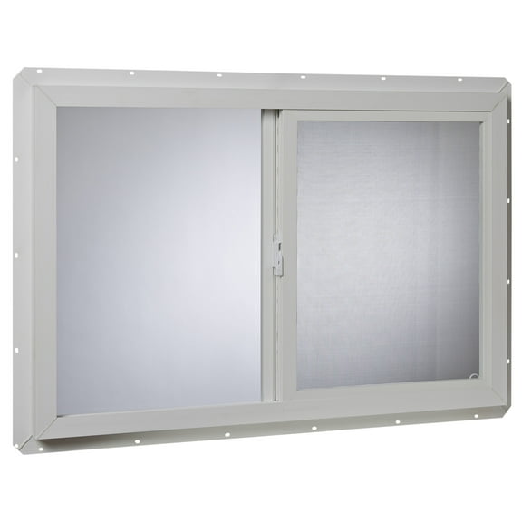36 X 24 VINYL UTILITY SLIDER WINDOW - SINGLE GLAZED
