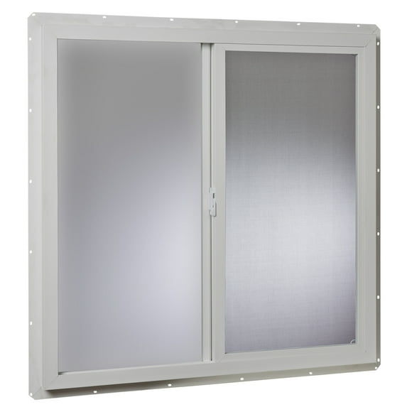 36 X 36 VINYL UTILITY SLIDER WINDOW - SINGLE GLAZED