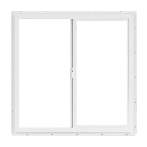 36 X 36 VINYL UTILITY SLIDER WINDOW - SINGLE GLAZED