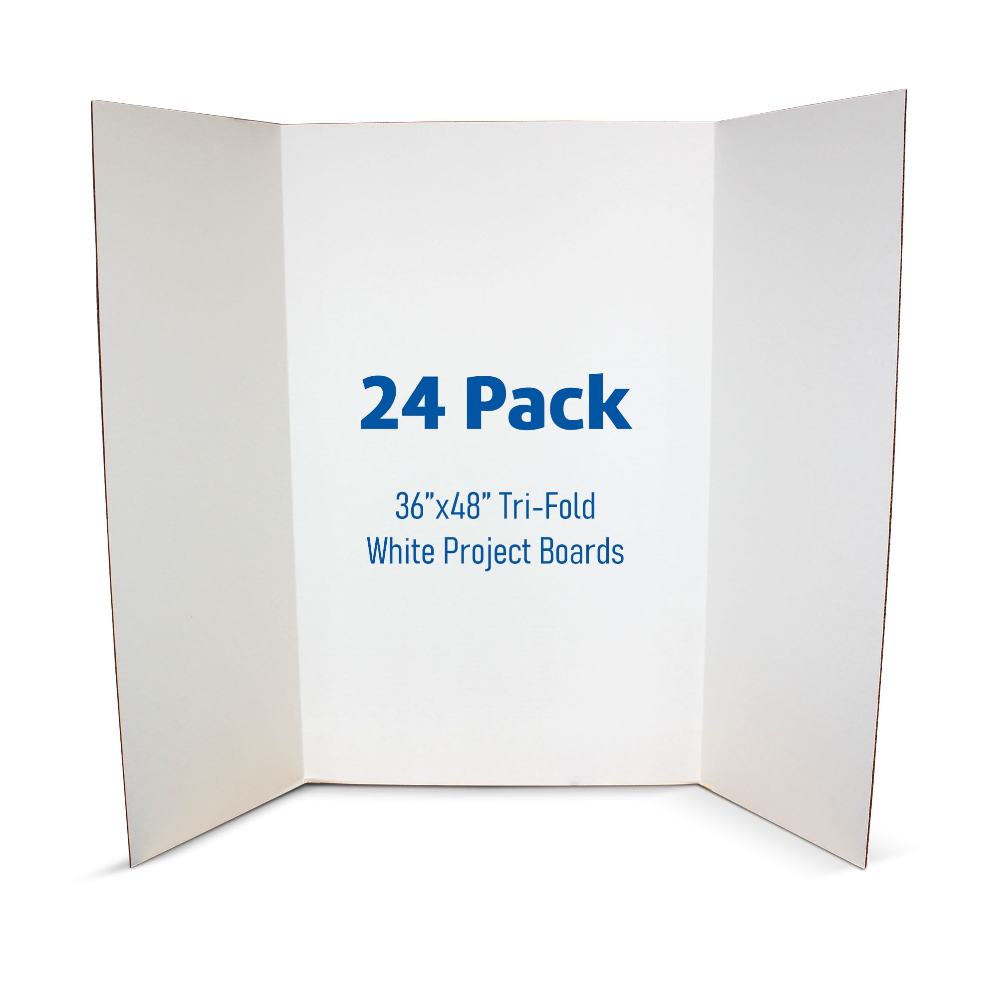 36 x 48 1 Ply White Project Display Board - Pack of 24 - Walmart.com