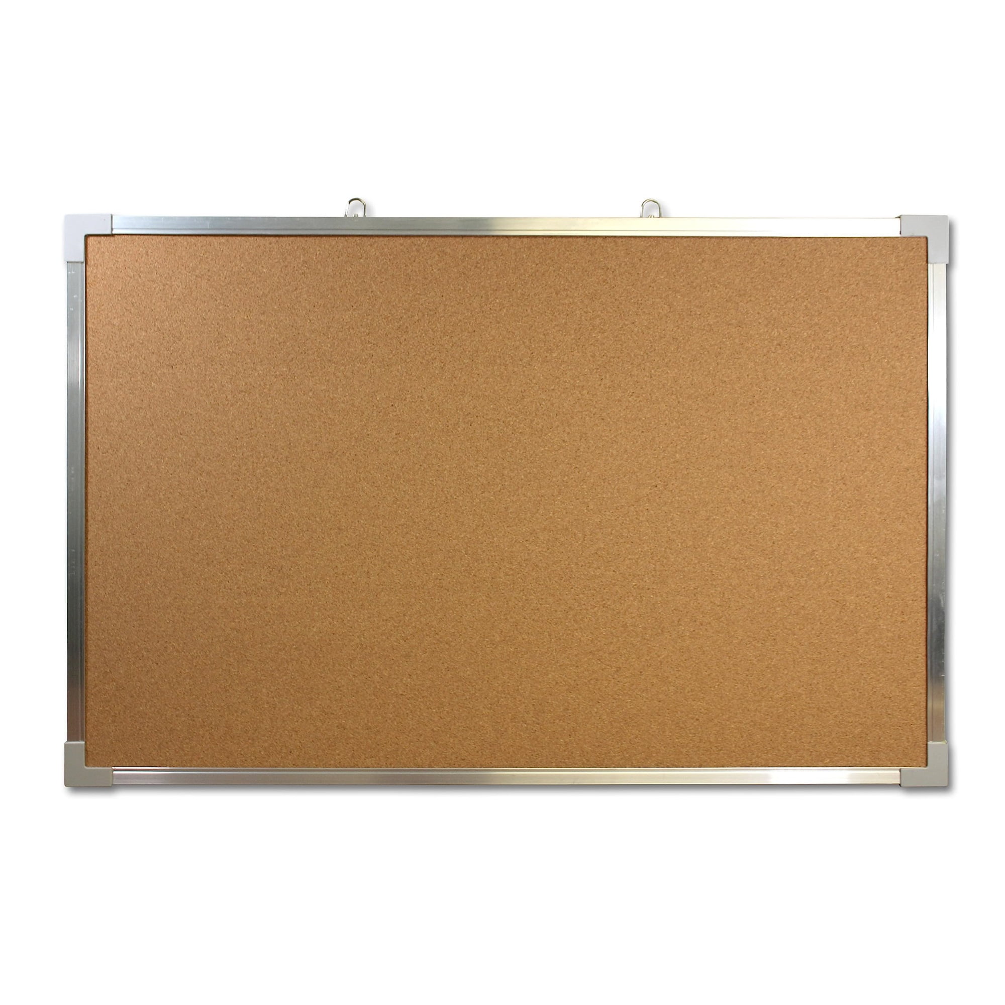 Large Natural Cork Bulletin Board with Aluminum Frame