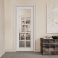 thumbnail image 1 of 36" X 80" Interior Sliding Pocket Doors 10-Lite Clear Glass Sliding Door With Hardware & Soft Close, 1 of 7