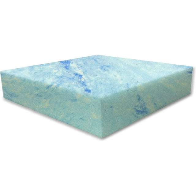 36" X 36" Gel Cooling Memory Square Foam, Seat Cushion Replacement