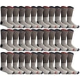 thumbnail image 1 of 36 Yacht & Smith Mens & Womens Cotton Thermal Crew Socks, Cold Weather Boot Sock Shoe Size 8-12 (Assorted Women (9-11)), 1 of 8