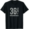 thumbnail image 1 of 36 Years of Awesomeness / Cool & Funny 36-Years-Old Quote T-Shirt, 1 of 4
