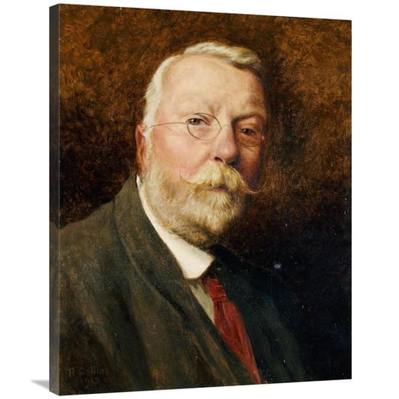 36 in. A Self Portrait Art Print - Robert Gallon