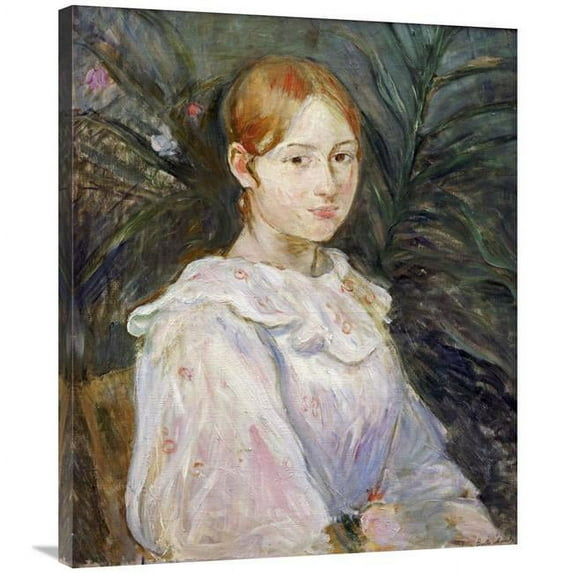 36 in. Alice Gamby En Buste Art Print - Berthe Morisot
