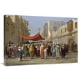 thumbnail image 1 of 36 in. An Arab Wedding Procession Art Print - Vincenzo Marinelli, 1 of 1