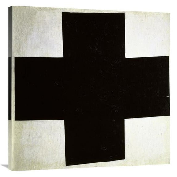 36 in. Black Cross Art Print - Kazimir Malevich