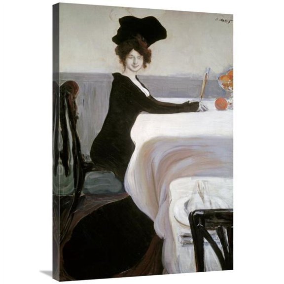 36 in. Breakfast Art Print - Leon Bakst