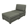 thumbnail image 1 of 36 in. Chaise Lounge Plus 1 Storage Ottomans - Flint, 1 of 1