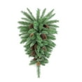 thumbnail image 1 of 36 in. Christmas Pine Teardrop Swag with Natural Pine Cone 72 Tips, 1 of 2