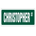 thumbnail image 1 of 36 in. Christopher Street Childrens Name Room Sign, 1 of 1
