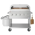 thumbnail image 1 of 36 in. Commercial Outdoor Propane Grill With Pizza Oven in Stainless-Steel (CGKIT3-36P), 1 of 13